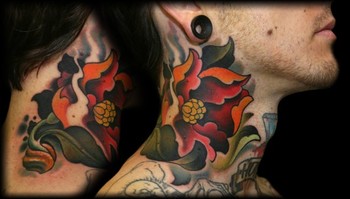 Looking for unique  Tattoos? Pomegranate blossom